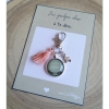 Porte-clef personnalisé future grand-mère
