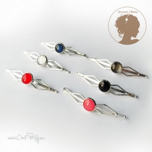 Barrettes cheveux Chat Pristy bijoux de fête