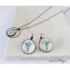 Boucles d'oreilles originales colibri