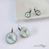 Boucles d'oreilles raffinées colibri