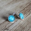 Boucles d'oreilles chat géométrique