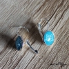 Boucles d'oreilles tête de chat géométrique