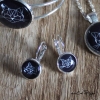 Boucles d'oreilles dormeuses chat pour femme