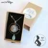Bola de grossesse floral prêt à offrir – bijou artisanal pour future maman