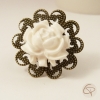 Bague femme fleur