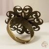 Bague bronze vintage pour femme