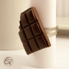 Bague chocolat noir à croquer – Bijou féminin original