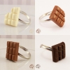 bagues pour enfant chocolat gourmand bijoux originaux petite fille