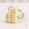 bague enfant chocolat blanc croqué bijou fille original