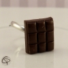 bague garçon plaquette chocolat