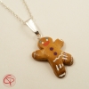 Collier gourmand Noël Ti biscuit gingerbread