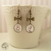 Boucles d'oreilles ours en peluche