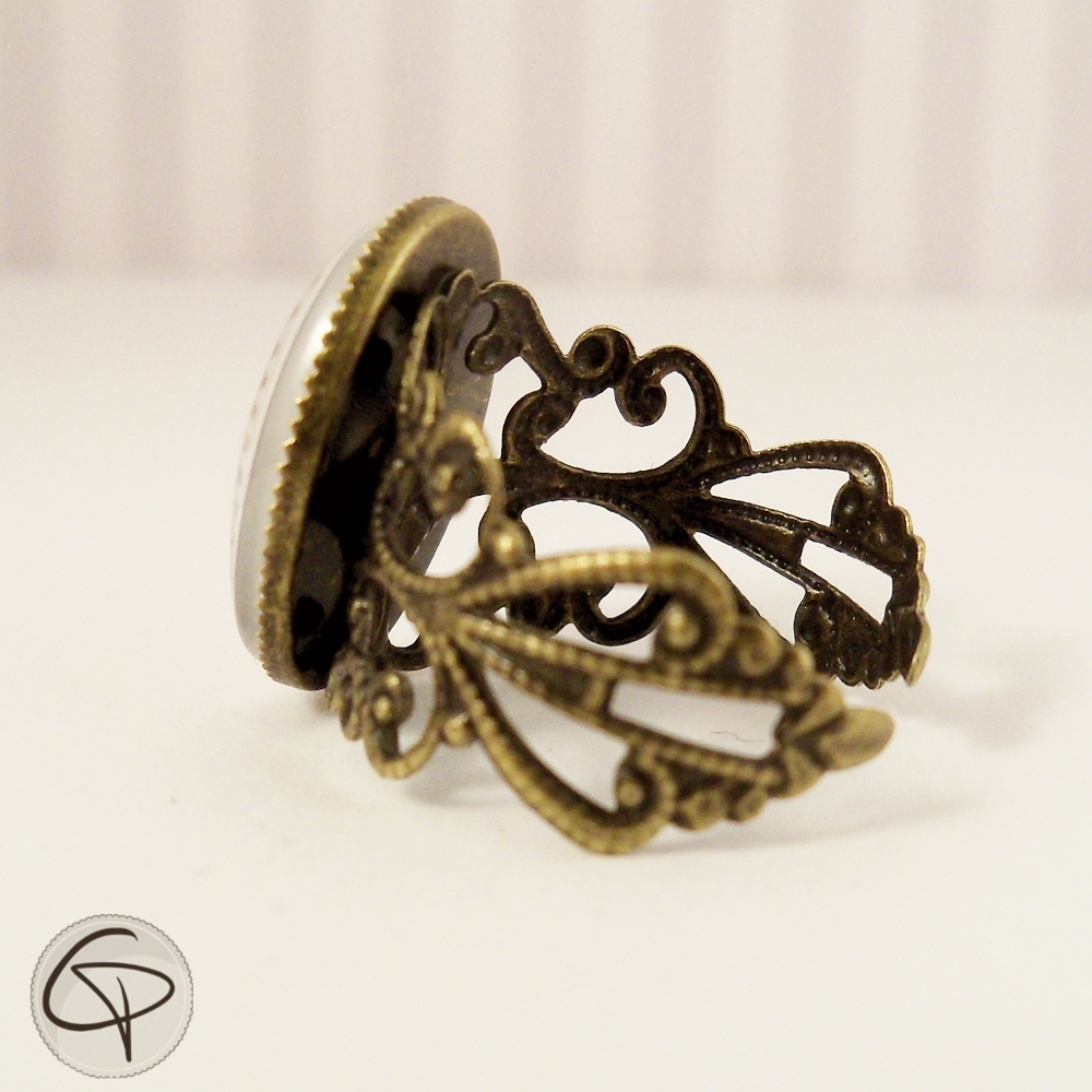 Bague femme fantaisie originale vintage