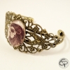 Bracelet manchette catrina bijou dentelé femme