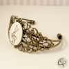 Bracelet fantaisie dessin clef de sol