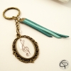 Porte-clef Clé de Sol