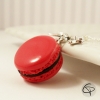 Bijoux enfant macaron rouge