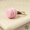 Bague petite fille macaron rose