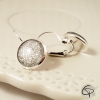 boucles d'oreilles paillettes originales