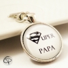 porte-clef super papa cadeau personnalisé