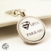 porte-clef super parrain en médaillon