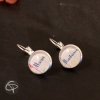 boucles d'oreilles cadeau original maîtresse école