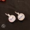 boucles d'oreilles merci maîtresse cadeau original fin année