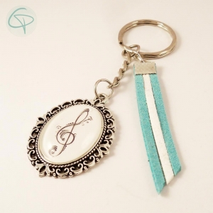 Porte-clé Clef de Sol
