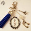 Bijou de sac original femme musicienne