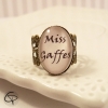 Bague femme message miss gaffes
