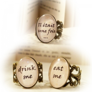Bague Alice in wonderland