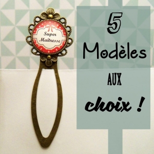 Marque-pages Chat Pristy pour institutrice