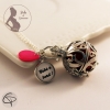 bola de grossesse rose fuchsia