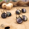 boucles d'oreilles motifs tropicaux