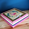 Coffret à bijou avec flamant rose idée cadeau original petite fille