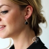 boucles d'oreilles femme Chat Pristy