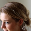 Headband argenté Etoiles