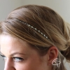 Headband argenté Etoiles