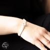 Bracelet femme original médaillon coeur