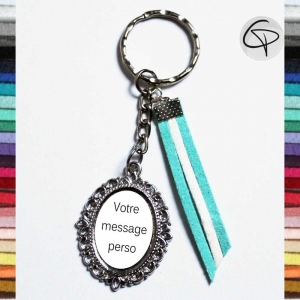 Porte-clé original avec message à personnaliser