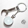 Porte-clé décapsuleur original personnalisé clef à molette cadeau insolite