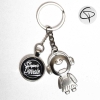 Porte-clef décapsuleur Super Parrain porte-clé personnalisé cadeau original parrain