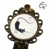 Marque-pages bijou Chat Pristy