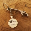 Porte-clé ouvre-bouteille pour papa