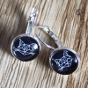 Boucles d'oreilles chat