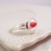 bague fleurs coquelicot