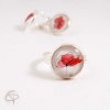 bague coquelicot original femme