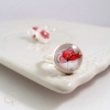bague fantaisie femme coquelicot