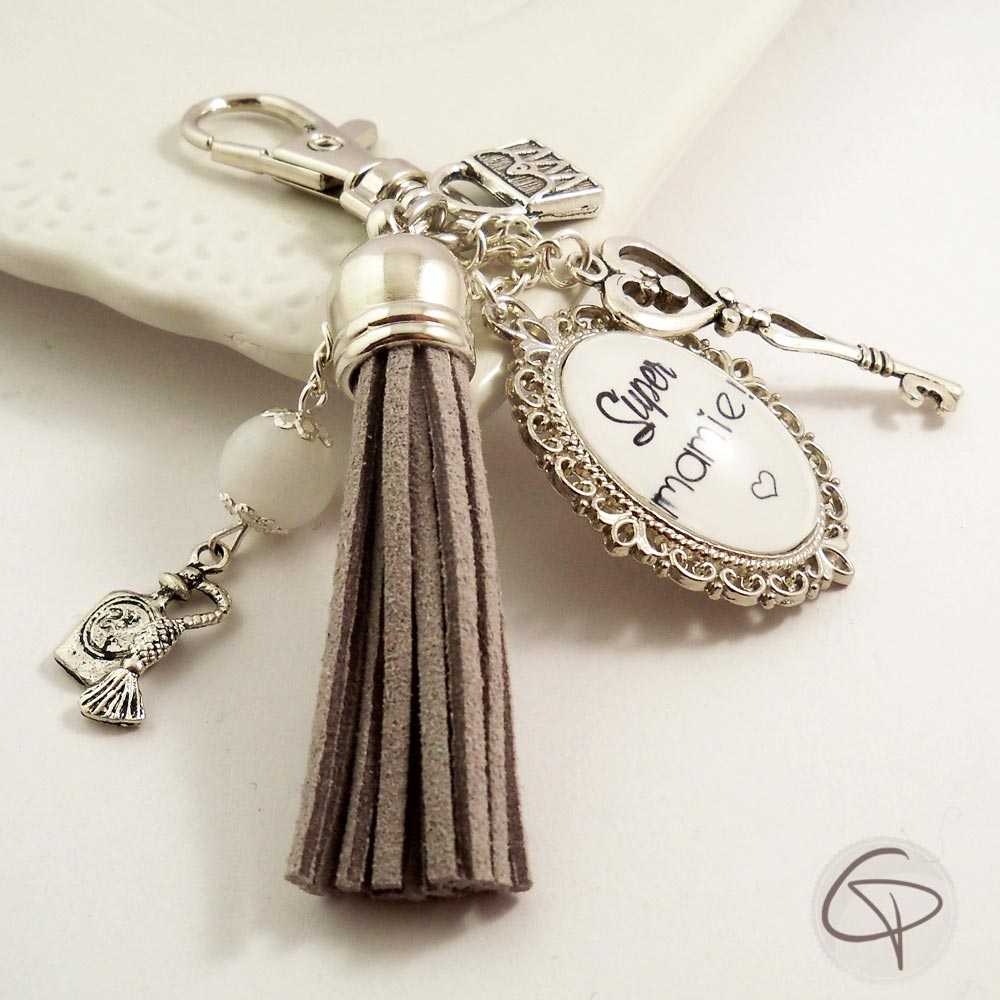 Mamie Porte Clé, French Mamie Keychain, Mamie Cadeau, Mamie Porte Clé 