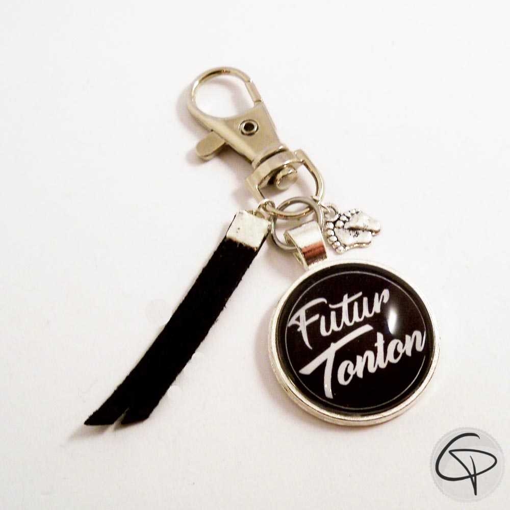 Porte-clé futur tonton